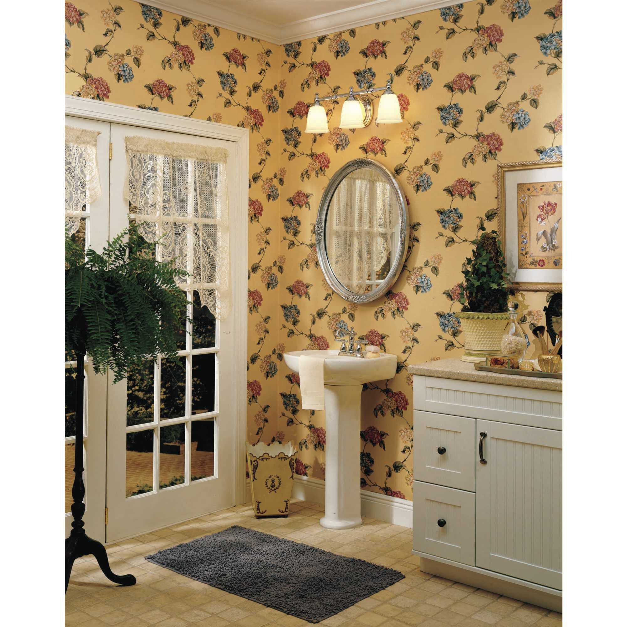 Floral vanity light sales